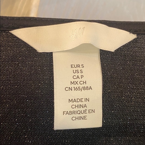 H&M Glittery Black Bodysuit - Picture 9 of 10